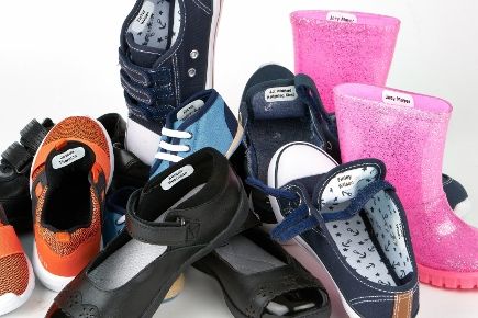 Kids labels for shoes