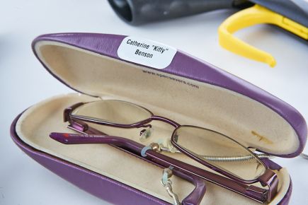Nursing Home Name Labels - Glasses Case Labels