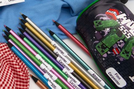 School Name Labels - Pencil Case Labels
