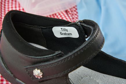 School Name Labels - Shoe Labels