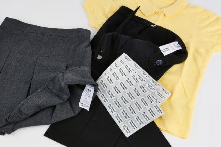 School Uniform Labels - Skirts and Trousers