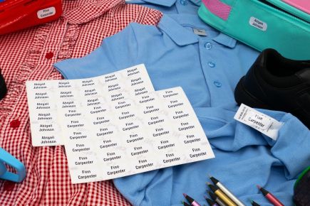 Stikins Multipurpose School Name Labels