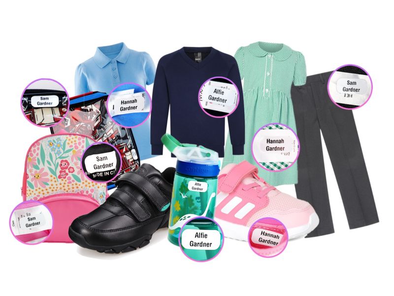 Fast & Easy Name Labels With Same Day Despatch
