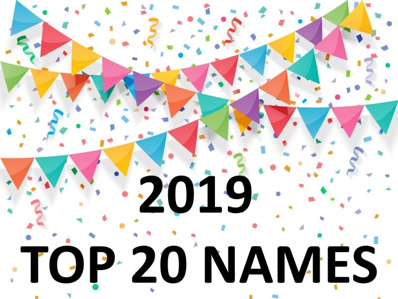 The Most Popular Names Of 2019