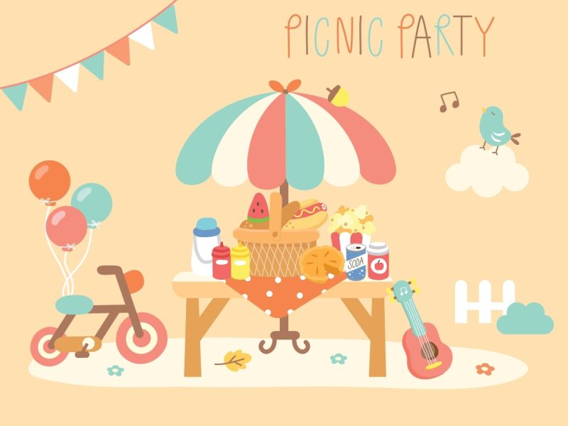 A Basketful Of Tasty Treats For Picnic Week!