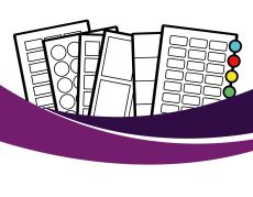 Easy to use name stickers and fast service...